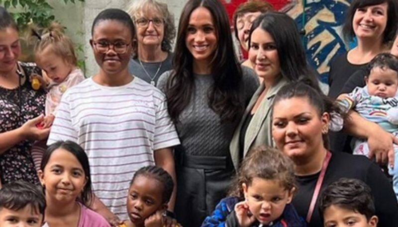 Meghan Markle and Prince Harry show support for women by making sudden visit to Usseldorf community cafe ADC