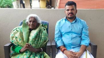 I am not related to Gagan Kaduru Says saalumarada thimmakka gvd I am not related to Gagan Kaduru Says saalumarada thimmakka gvd