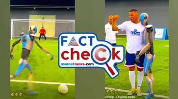Watch reality behind robot netted stunning goal on Kylian Mbappe assist Fact Check jje Watch reality behind robot netted stunning goal on Kylian Mbappe assist Fact Check jje