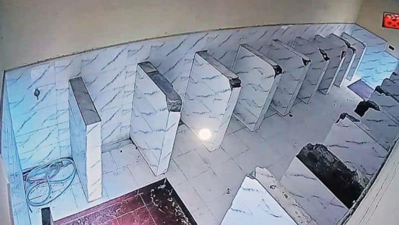 teacher installed cctv camera in govenment school toilet in rajasthan ZKAMN