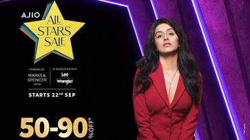 Shop through AJIO 'All Stars Sale' and get 50 to 90 percent off..Celebrate MKA Shop through AJIO 'All Stars Sale' and get 50 to 90 percent off..Celebrate MKA