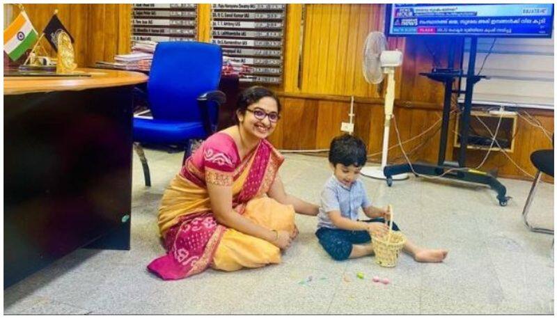 Collector Divya S Iyer on social media discussion over mayor arya rajendran viral photo with baby nbu