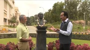 isro chief s somanath on moon secret details in asianet news exclusive interview with rajesh kalra gvd isro chief s somanath on moon secret details in asianet news exclusive interview with rajesh kalra gvd