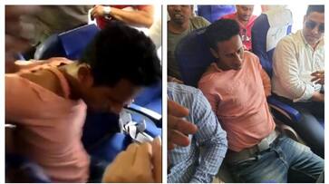 passenger who tries to open emergency exit arrested SSM passenger who tries to open emergency exit arrested SSM