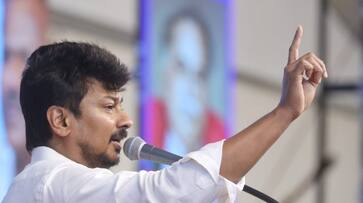 Udhayanidhi Stalin criticizes 'Jai Shri Ram' slogans at Pakistani cricketer, BJP reacts WATCH AJR Udhayanidhi Stalin criticizes 'Jai Shri Ram' slogans at Pakistani cricketer, BJP reacts WATCH AJR