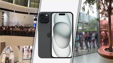 Apple iPhone 15 series sale begins Long queues outside Mumbai Delhi Dubai stores WATCH gcw Apple iPhone 15 series sale begins Long queues outside Mumbai Delhi Dubai stores WATCH gcw