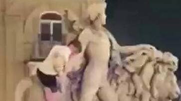 Irish tourist causes 16 lakh in damages to historic statue rlp Irish tourist causes 16 lakh in damages to historic statue rlp