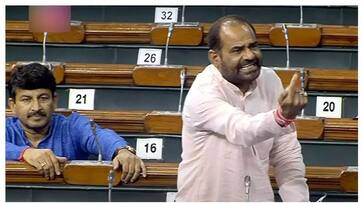 BJP MP Ramesh Biduri calls Danish Ali a terrorist sparks protest in rajyasabha Speaker's warning to mp fvv BJP MP Ramesh Biduri calls Danish Ali a terrorist sparks protest in rajyasabha Speaker's warning to mp fvv