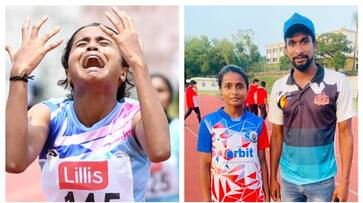 anjali wins gold medal as tribute to coach ajmal SSM anjali wins gold medal as tribute to coach ajmal SSM