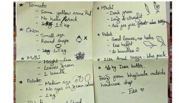 Wife s Detailed Grocery List given to her husband went viral bkg Wife s Detailed Grocery List given to her husband went viral bkg