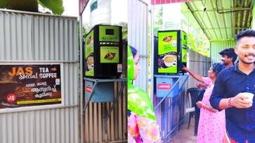 automatic teashop in edakkara, a new initiative by three youths automatic teashop in edakkara, a new initiative by three youths