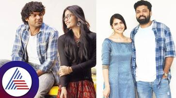 Rakshit Shetty seen wearing same dress with Rashmika Mandanna and Rukmini Vasanth vcs Rakshit Shetty seen wearing same dress with Rashmika Mandanna and Rukmini Vasanth vcs