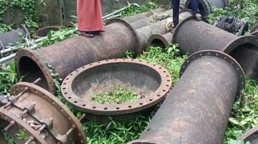 Crores worth of government materials perish on private land, and land owner in trap Crores worth of government materials perish on private land, and land owner in trap