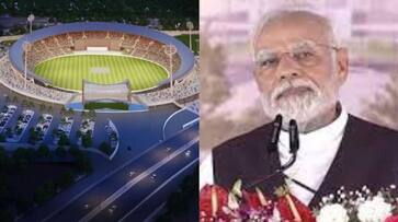 International Cricket Stadium in Varanasi: Prime Minister Narendra Modi laid the foundation stone International Cricket Stadium in Varanasi: Prime Minister Narendra Modi laid the foundation stone