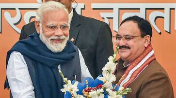 Former Minister J P Nadda praised pm modi on the 5th anniversary of ayushman bharat scheme ans Former Minister J P Nadda praised pm modi on the 5th anniversary of ayushman bharat scheme ans