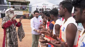 We can learn the trick of developing sports from Sadhguru says union minister Anurag Tagore ans We can learn the trick of developing sports from Sadhguru says union minister Anurag Tagore ans