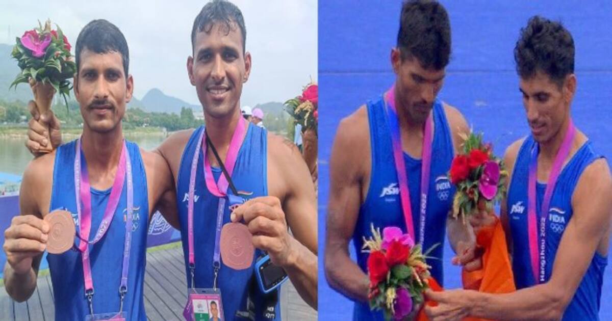 Hangzhu 2023 Rowing: படகுப் போட்டியில் இந்தியாவிற்கு 2 வெள்ளி, 2 வெண்கலம்: பதக்க பட்டியலில் 2ஆவது இடம்!