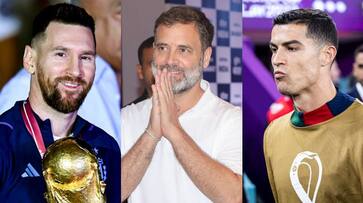 Rahul Gandhi picks Lionel Messi as best footballer in the world but Cristiano Ronaldo have a place in his heart jje Rahul Gandhi picks Lionel Messi as best footballer in the world but Cristiano Ronaldo have a place in his heart jje