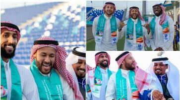 gulf news viral video of neymar performs traditional Saudi dance rvn gulf news viral video of neymar performs traditional Saudi dance rvn