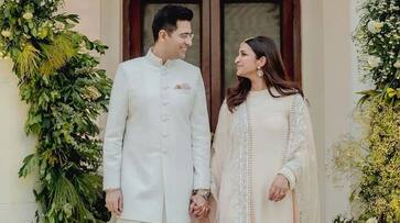 Parineeti Chopra-Raghav Chadha Post Wedding Pics vvk Parineeti Chopra-Raghav Chadha Post Wedding Pics vvk