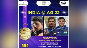 Asian Games 2023 India Men s 10m Rifle Team bags first Gold medal gcw Asian Games 2023 India Men s 10m Rifle Team bags first Gold medal gcw