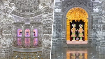 New Jersey Akshardham: World's largest Hindu temple outside India is set for Oct 8 opening; see pics & videos snt New Jersey Akshardham: World's largest Hindu temple outside India is set for Oct 8 opening; see pics & videos snt