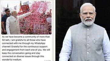 PM Modi thanked people on the WhatsApp channel, 50 lakh followers have joined-rag PM Modi thanked people on the WhatsApp channel, 50 lakh followers have joined-rag