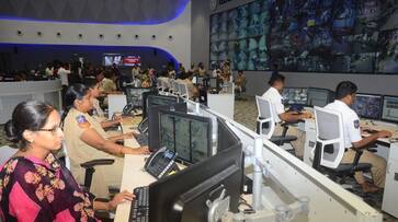 Hyderabad Police's new 'war room': 1 lakh cameras, disaster management capabilities, helipad and more snt Hyderabad Police's new 'war room': 1 lakh cameras, disaster management capabilities, helipad and more snt