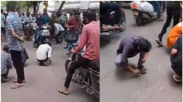 Diamond quest on streets after rumours of spilled gems worth crores video goes viral asd Diamond quest on streets after rumours of spilled gems worth crores video goes viral asd