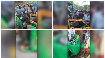 accident school bus and autorickshaw collided four died sts accident school bus and autorickshaw collided four died sts