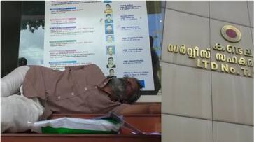 Investor protested in front of the bank after did not get back the deposited money prm Investor protested in front of the bank after did not get back the deposited money prm