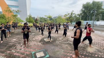 Kalari training for employees in info park to improve efficiency etj Kalari training for employees in info park to improve efficiency etj