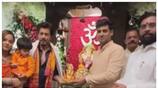 Shah Rukh khan participate in ganesha festival nbn