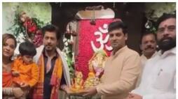 Shah Rukh khan participate in ganesha festival nbn