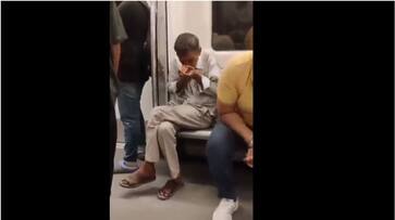 metro train authorities responds after video of man lighting up beedi in Metro train goes viral metro train authorities responds after video of man lighting up beedi in Metro train goes viral