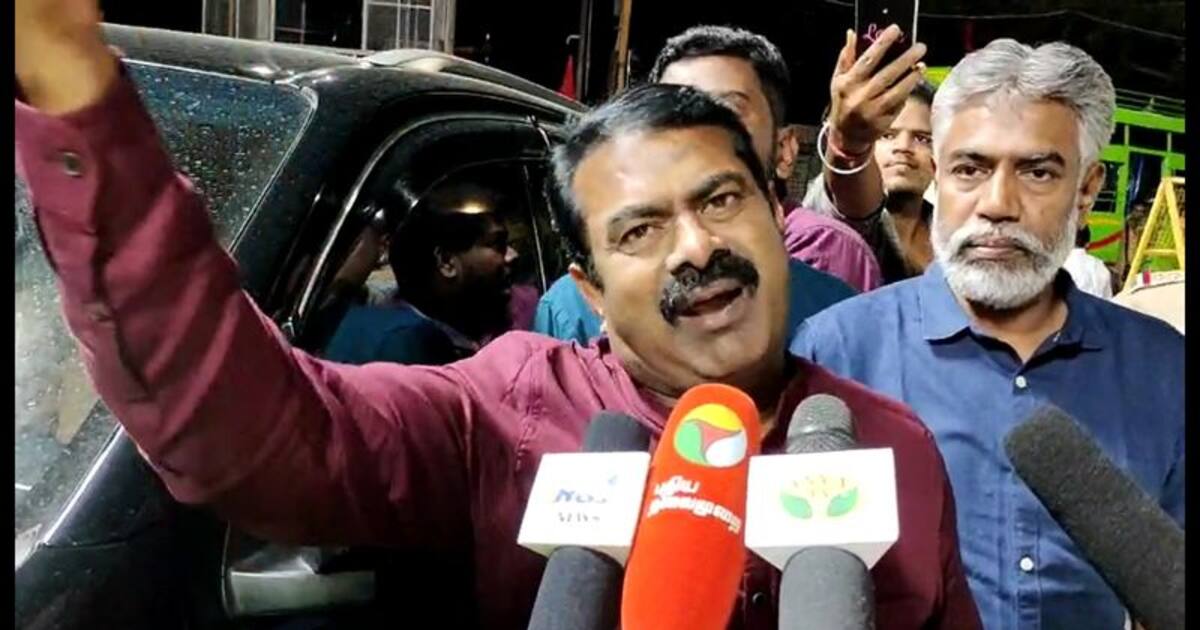 பங்காரு அடிகளாருக்கும், எனக்குமானது தந்தை மகன் உறவு போன்றது - சீமான் பேச்சு