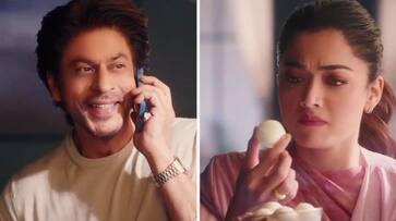 Rashmika Mandanna, Shah Rukh team up for advertisement; fans can't keep calm for their collaboration on screen ADC Rashmika Mandanna, Shah Rukh team up for advertisement; fans can't keep calm for their collaboration on screen ADC