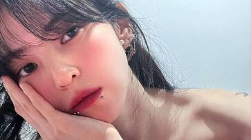 Han So Hee flaunts new lip piercing, netizens call her 'female Jungkook' RKK Han So Hee flaunts new lip piercing, netizens call her 'female Jungkook' RKK