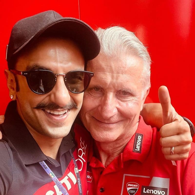 Ranveer Singh announced as ambassador for Ducati • 2023 : r