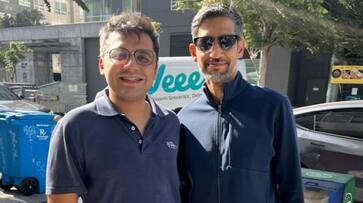 Viral photo Bengaluru techie bumps into Google CEO Sundar Pichai on San Francisco street netizens react gcw Viral photo Bengaluru techie bumps into Google CEO Sundar Pichai on San Francisco street netizens react gcw