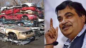 Nitin Gadkari urges auto industry to promote vehicle scrapping policy prn Nitin Gadkari urges auto industry to promote vehicle scrapping policy prn