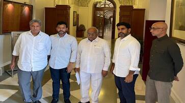 TDP Leader Nara Lokesh Meets President Droupadi Murmu Over Chandrababu Naidu arrest ksm TDP Leader Nara Lokesh Meets President Droupadi Murmu Over Chandrababu Naidu arrest ksm