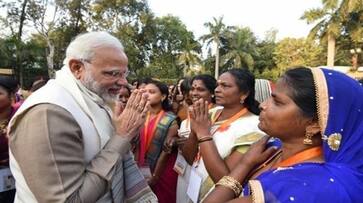 Prime Minister Narendra Modi criticized the Congress party over Women Reservation Bill KRJ Prime Minister Narendra Modi criticized the Congress party over Women Reservation Bill KRJ