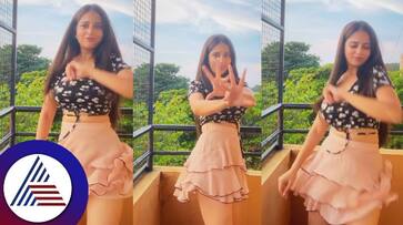 Bigg Boss fame Nivedita Gowda danced cutely in a mini dress trolled suc Bigg Boss fame Nivedita Gowda danced cutely in a mini dress trolled suc