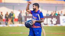 6 sixes in 6 balls... Nepal Dipendra Singh Airee destruction with a half century in 9 balls, video viral RMA