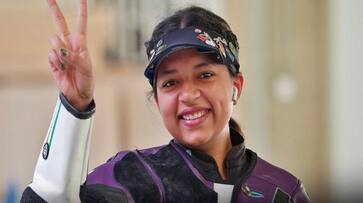 Indian Shooter Manu Bhaker secures Paris 2024 Olympic quota for India kvn Indian Shooter Manu Bhaker secures Paris 2024 Olympic quota for India kvn