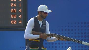 Asian Games 2023: Shooter Anant Jeet Singh Naruka wins silver medal in men's skeet event snt Asian Games 2023: Shooter Anant Jeet Singh Naruka wins silver medal in men's skeet event snt