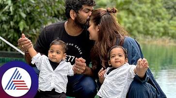 Nayanthara and Vignesh post cute pics of boys in social media Nayanthara and Vignesh post cute pics of boys in social media