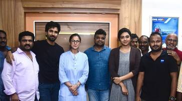 aadhi Starring Saptham movie shooting wrapped mma aadhi Starring Saptham movie shooting wrapped mma