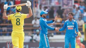 Australia Scored 352 Runs in 3rd ODI against India at Rajkot rsk Australia Scored 352 Runs in 3rd ODI against India at Rajkot rsk